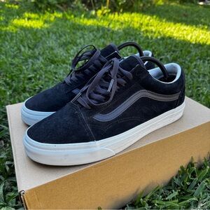 Vans Premium Old Skool - Pig Suede “Nine Iron”gray skate shoes 
(M 9.5 / W 11)